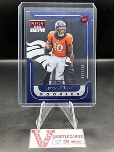 2021 Panini Chronicles Playoff - JERRY JEUDY ROOKIES RED FOIL /199 #M-13 - Picture 1 of 4