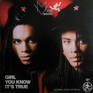 MILLI VANILLI | Girl You Know It’s True | 1988 Arista | 12” Vinyl LP Record VG+ - Picture 1 of 4
