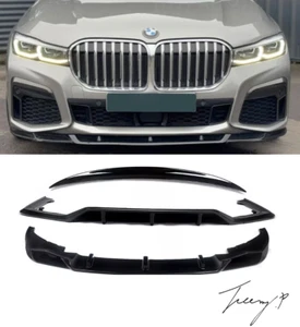 BMW Serie 7 G11 G12 2019+ Kit Carrozzeria Sdoppiatore Labbro Anteriore Diffusore Posteriore - Foto 1 di 6