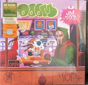 MF DOOM " MM..FOOD " SEALED EURO LP VINYL * PRESSED ON 3 COLOR SWEETART MARBLE * - Picture 1 of 3