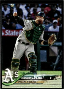 2018 Topps Update Jonathan Lucroy Oakland Athletics #US187 4 Card Lot - Picture 1 of 2