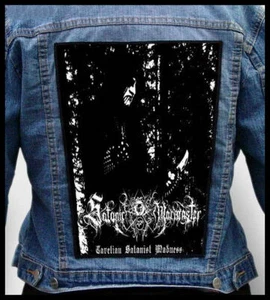 SATANIC WARMASTER - Carelian Satanist.. --- Back Patch Backpatch for Battlevest - Picture 1 of 3