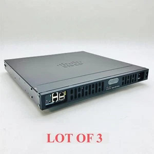 Router empresarial de servicios integrados Cisco ISR4331 ISR4331/K9 lote 3 - Imagen 1 de 6