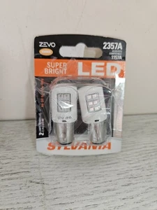 2 Stück Sylvania 2357A superhelle LED-Autolampen BERNSTEINFARBEN * offen oder lose * 2 VERFÜGBAR - Bild 1 von 4
