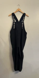 KAVU San Blas Damen Latzhose Trägerhose Einteiler Strampler schwarz Größe S - Bild 1 von 6