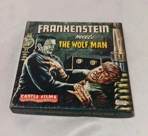 Castle Films "Frankenstein Meet The Wolf Man" 8mm Movie Vintage  - Imagen 1 de 3