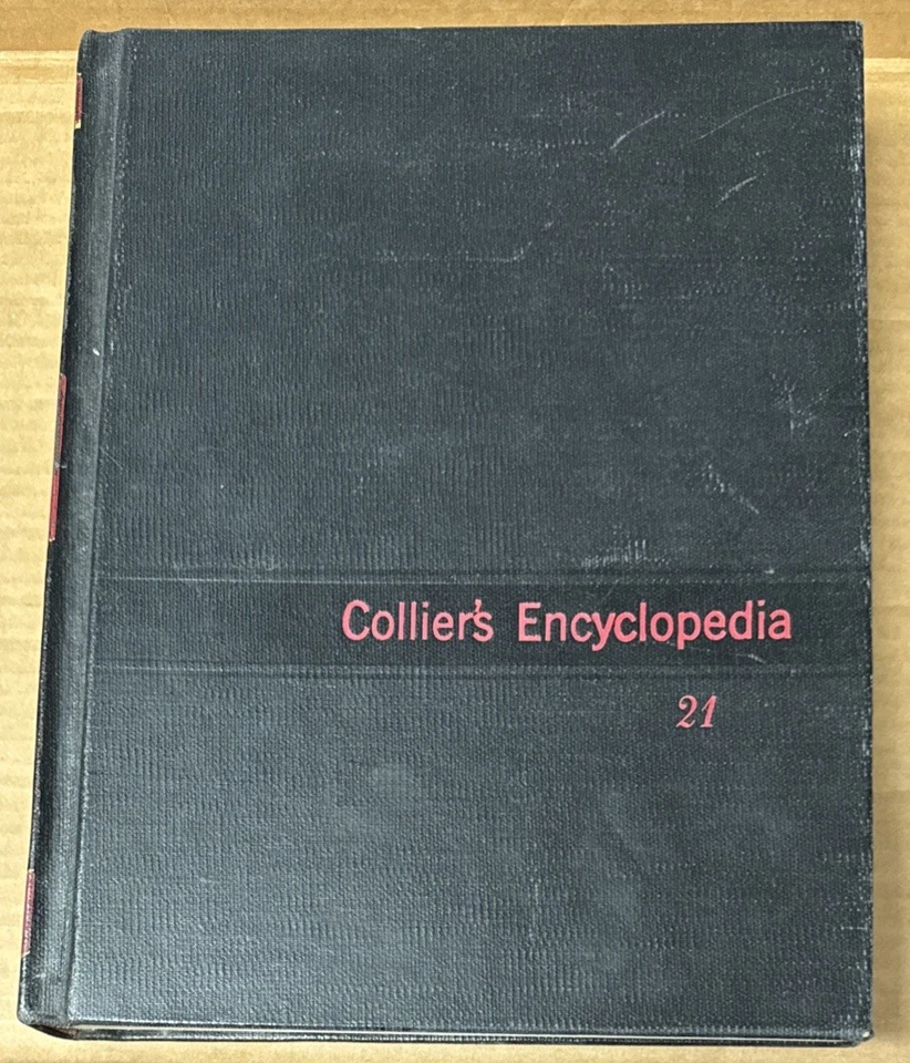 Collier's Encyclopedia With Bibliography And Index, Vol. 21 (1962, HARDCOVER) - Image 1 of 1