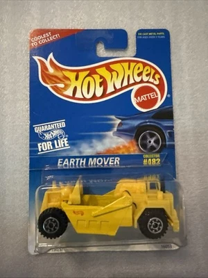 Hot Wheels 1995 - #482 Yellow Earth Mover - Knobby Tires! - Image 1 of 3