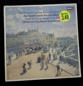 Dukas Sorcerer's Appr, Debussy Afternoon etc. Ansermet Suisse Romande LP SEALED - Picture 1 of 3