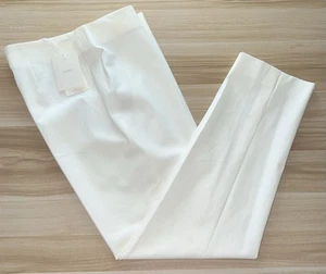 Gunex Damen Stretch Baumwolle Freizeit Knöchel Hose weiß Gr. 4 ungefüttert neu mit Etikett - Bild 1 von 20