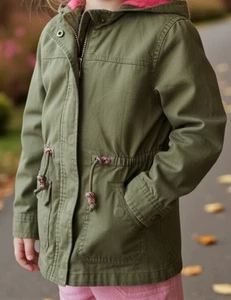 Arizona Jeans Girls Olive Green Jacket – Size 10/12 - Picture 1 of 12