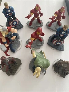 Marvel Avengers Figures Disney Infinity 2.0 & 3.0 Iron Man Thor Captain A Loki.. - Picture 1 of 16