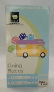 Cartucce Cricut Going Places Shapes di Rob e Bob Studio USATE - Foto 1 di 7