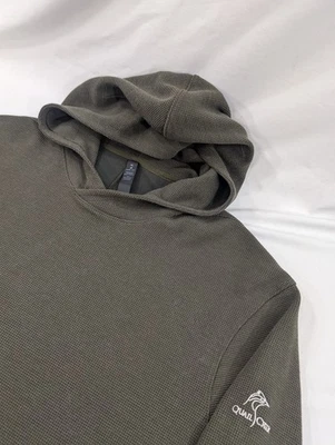 Lululemon Shift Pullover Sudadera con Capucha XL Oliva Waffle Tejido Pullover Quail Creek Golf Foto 1 de 4