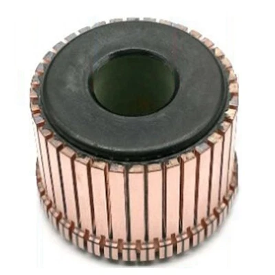Copper Electric Motor Commutator High Speed Rotations Black Brightness - Image 1 of 4