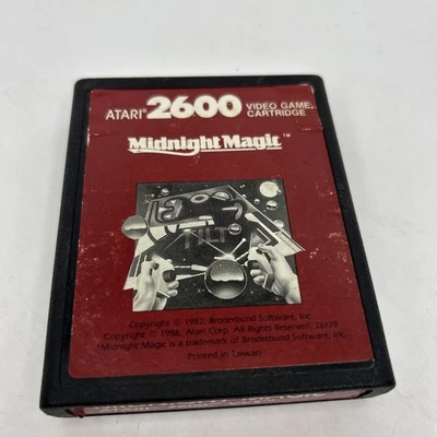 Midnight Magic (Atari 2600, 1986) Atari Game Cartridge Only, Tested - Image 1 of 4