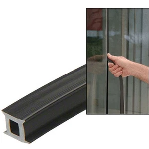 Gordon Glass® 1/4" Black EZ GLAZE Soundstrip Extruded Silicone Gasket - 100 ft - Picture 1 of 1