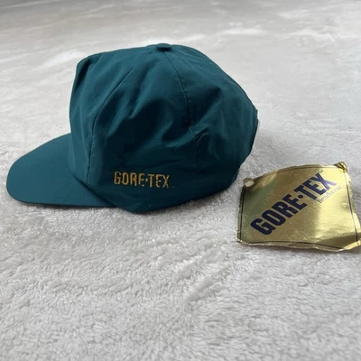 De colección GORE-TEX Verde Deletreado Ajustable Snapback Sombrero Sombrerero Loco Inc Hecho en EE. UU. Foto 1 de 4