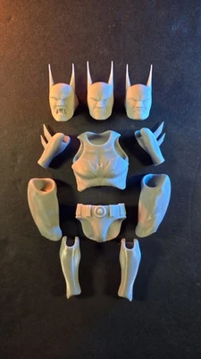 (CT Toys Daredevil) Kit Completo Batman Beyond Estilo Mafex Personalizado Impreso en 3D Foto 1 de 4