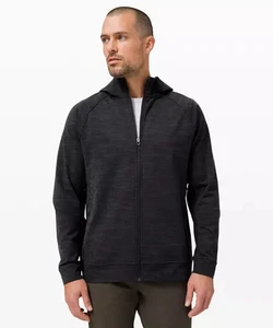 Lululemon City Sweat Hoodie mit durchgehendem Reißverschluss Laufen sportlich Jacquard Größe Small - Bild 1 von 9
