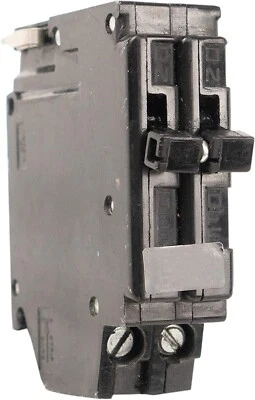 CROUSE-HINDS 20 AMP MH220 DOUBLE POLE 120/240 VOLT CLIP CIRCUIT BREAKER
