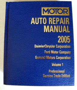 Motor 2001- 2005 Auto Repair Manual GM Ford Daimler Chrysler 68th Edition Vol. 1 - Picture 1 of 2