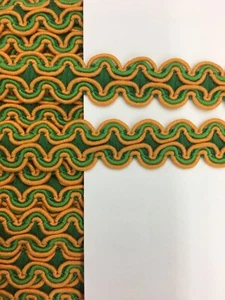 1 “ Multi Color  Braid Gimp Trim Lampshades Drapery  polyester  3 Yards Gr-203 - Bild 1 von 2
