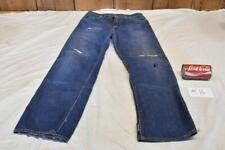 Vintage 1950/60s Levi's White Tag Big E Straight Leg Denim Blue Jeans 32x30