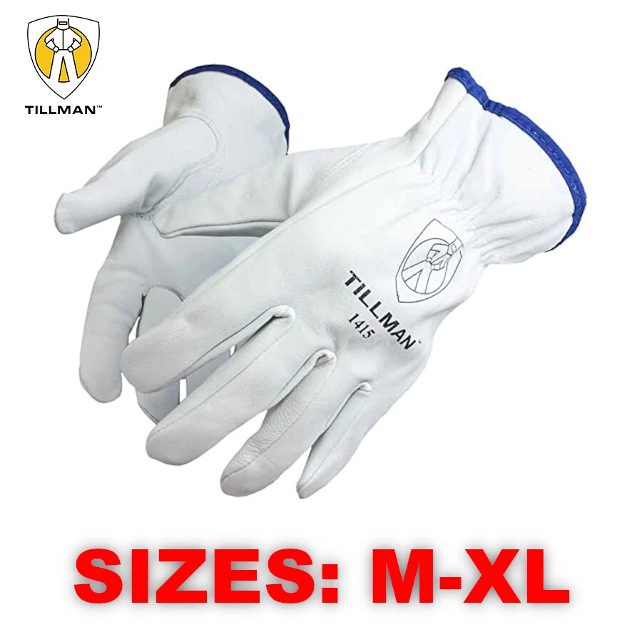 Tillman 1415 Unlined Top Grain Goatskin Drivers Work Gloves (Sizes: M-XL) - Image 1 of 1