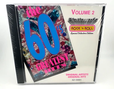 Greatest Hits of the 60s, Vol. 2 by Various Artists [ NEW CD, 1993 ] * SEALED * Foto 1 de 4
