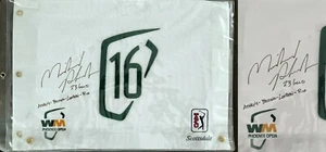 Bandiera da golf Michael Phelps FIRMATA Phoenix aperta 16 buche 23 medaglie d'oro olimpiche - Foto 1 di 8