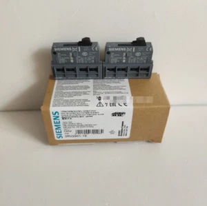 10PCS/1Box 3RV2901-1E 3RV29011E Auxiliary Contacts 1NO+1NC In Box Brand #T7 - Bild 1 von 4