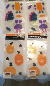 New Halloween Window Pumpkin Gel Clings and monsters - Picture 1 of 4