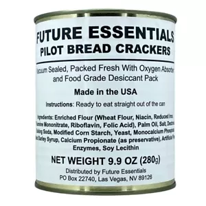Future Essential Sailor Pilot Bread Crackers | Ship's Biscuit | Emergency Sur... - Picture 1 of 7