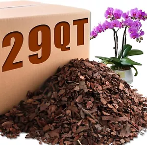 Pre-Sterilized Orchid Bark Mix - pH Neutral Potting Solution for Enthusiasts - Picture 1 of 8