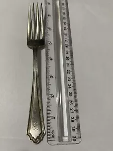 Hamilton By Alvin Sterling Silver Dinner Fork 7 1/2" - Picture 1 of 5