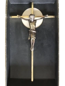 Vintage MASSIVE BRONZE 10"" KREZIFIX HERGESTELLT IN W DEUTSCHLAND in OVP schöne Details - Bild 1 von 7
