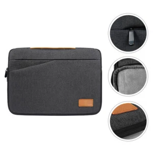 1PC Multi-function Laptop Carry Bag Tote Apple Laptop Storage Bag (Dark Grey) - Afbeelding 1 van 12