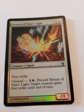 SHINEN OF STARS' LIGHT FOIL Saviors of Kamigawa MTG Magic the Gathering