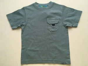 T-shirt maglietta Gymboree grigia tinta unita manica corta SS tasca nuova con etichetta 3 anni - Foto 1 di 2