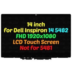 14 Replacement for Dell Inspiron 14 5482 i5482 LCD Touch Screen Display Assembly - Picture 1 of 10