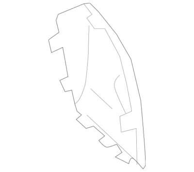 Mercedes Benz E400 E450 E43 AMG 18-23 Rear Right Jack Plug Cover 23888594009999 - Image 1 of 3