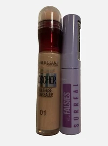Maybelline Instant Age Löscher Concealer No 01+Falsies Surreal Mascara Set OVP - Bild 1 von 2