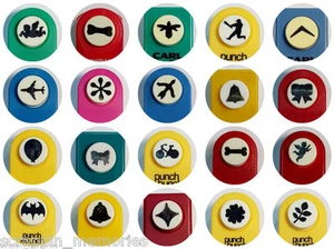 Paper Punches #1 - SMALL - MANY DIFFERENT PUNCHES TO CHOOSE FROM - You Choose - Picture 1 of 12