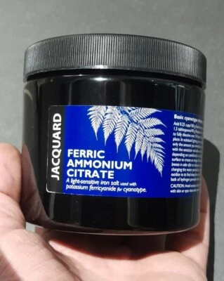 FERRIC AMMONIUM CITRATE GREEN 230g Cyanotype Sunprint Blueprint Pictogram Sun - image 1 of 3