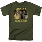 Star Trek Episode 27 T-shirt sous licence science-fiction TV classique adulte tee-shirt militaire vert