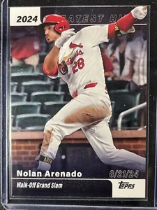 2025 Topps Series 1 - 2024 Greatest Hits Nolan Arenado #GH-5 Cardinals - Picture 1 of 2