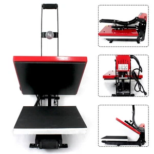 40x50cm Auto Hitzepresse Heißpresse T-Shirtpresse Heat Press Transferpresse 2KW - Bild 1 von 9