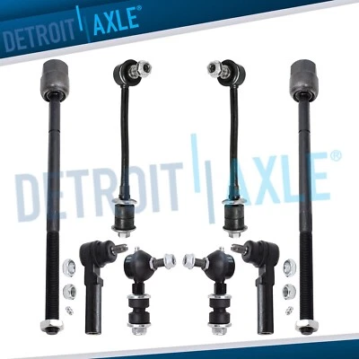 8pc Front Rear Sway bar link Tie Rods Kit for Mercury Villager and Nissan Quest - Image 1 of 4