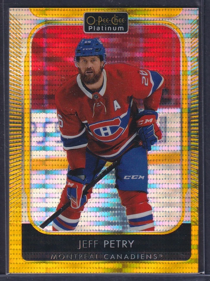 JEFF PETRY - 2021 O-Pee-Chee Platinum SEISMIC GOLD #53, /50 - Image 1 of 1